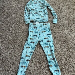 Wonder Nation Light Blue Sleepwear with Car Design